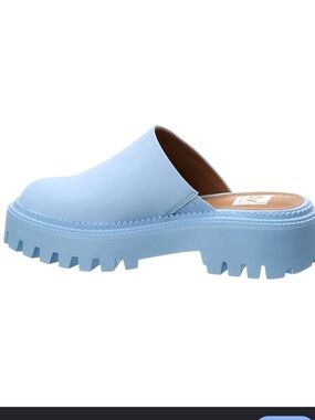 Dolce Vita kamile Pale Blue Lug Sole Mule